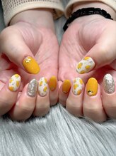 ラヴィリエ(Raviller)/【定額ネイル】レオパード柄