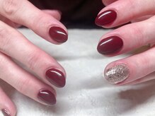 コーシェリ(koselig)/ワンポイントネイル