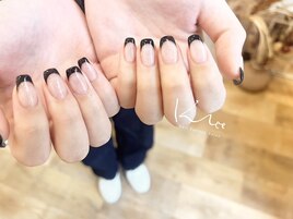 美フレンチ＋ベースカラー