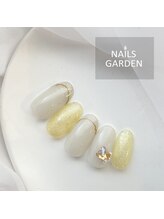 ネイルズガーデン(NAILS GARDEN)/蝶（バタフライ）ネイル