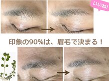 糸で、あなたお似合いの眉毛をお作りします。大人上品な印象へ♪