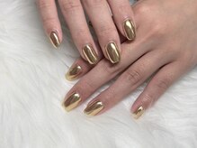 エイト ネイル 渋谷駅前店(eight nail)/ゴールドミラー