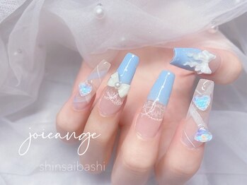 ジョアアンジェ 心斎橋店(joie ange)の写真/美しいフォルムで自然な指先に◎長さ出しで爪の悩み,コンプレックスも改善!アプレ/チップ/スカルプあり★