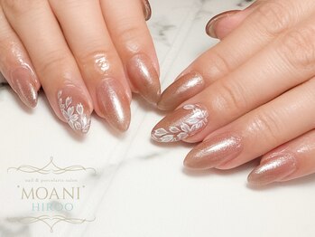 モアニヒロオ 広尾駅前店(MOANI Hiroo)/マオブラウン×桜アート