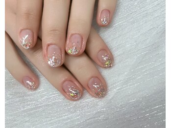 ニーネイル 阿波座(nii_nail)/ラメグラデーション☆