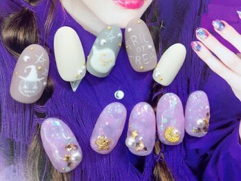 クリスタルネイル ボンベルタ橘店(CRYSTAL NAIL)/ハロウィンネイル