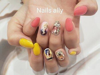 ネイルズアリー 立川店(Nails ally)/アーティスト×ネイルプリンター