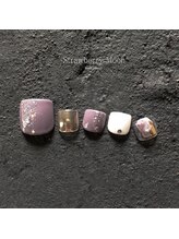 サロンストロベリームーン(Salon Strawberry Moon)/大人ニュアンスネイル