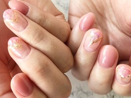 オーロラ埋め込み変形フレンチ