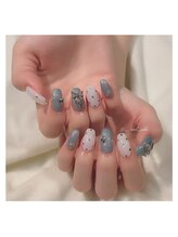 モカ 心斎橋(moca by Lee)/【Saki】リボンネイル