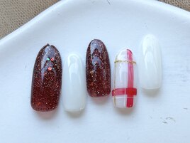 チェックネイル