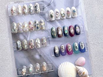 グルグルリベラ ネイルアンドアイラッシュ 本八幡店(GULGUL Libera)の写真/《シンプルでもオリジナリティが欲しい方必見◎》飾りすぎない"オトナニュアンス"のお任せコースが人気♪