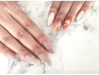 リオッサ オブ ラグーン(RIOSSA of Lagoon)/大人かわいいニュアンスネイル