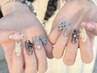 ★5［HAND］長さ出しチップ10本＋お持ち込みデザイン￥9900～※詳細確認必須