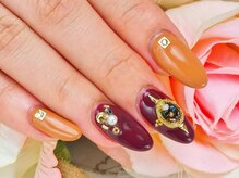 ベルビューティー(belle beauty)/秋冬トレンドくすみネイル