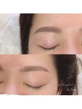 アンドボー(&Beau)/アーチ眉♪