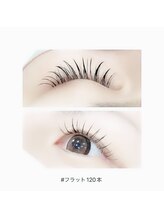 アイラッシュ ネイル バイ キララ(eyelash nail by KIRARA)/フラット120本