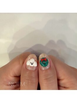 クリスマスネイル