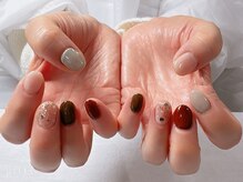 クオーター ネイル(QUARTER nail)の雰囲気（色変えで個性的なお手元に【後楽園/ハンドケア】）