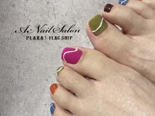 エーネイルサロン プラーカ本店(A-Nail Salon)/カラフルネイル