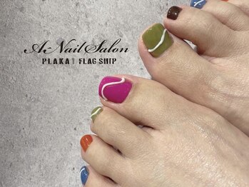 エーネイルサロン プラーカ本店(A-Nail Salon)/カラフルネイル