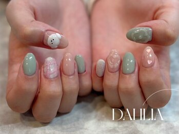 ダリア 西大寺本店(DAHLIA)/3Dアートネイル♪