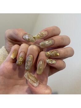 ヌア(nur.)/キラキラゴールドnuance