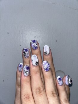 アヤネイルズ アンド アイラッシュ(AYA NAILZ.＆Eyelash)/時間内アートしほうだい！