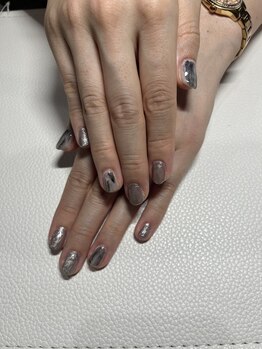 ホワイト(WHITE)/定額ネイル