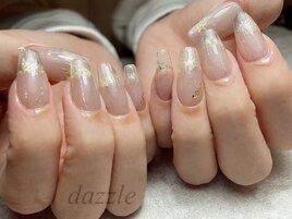 キラキラクリアスカルプネイル