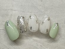 シエルネイルスタジオ 新宮店(Ciel nail studio)/キラキラネイル