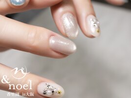 クリスマスツリーネイル