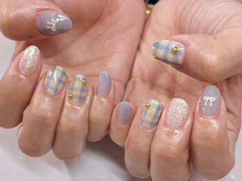 チェックネイル