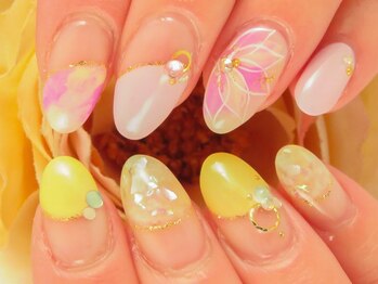 ネイルアンドアイラッシュ テラ 明石店(nail&eyelash Terra)/ケア付バイオ☆定額コース