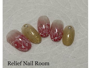 リリーフネイルルーム(RELiEF NAiL ROOM)/Sakura Nail