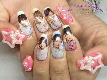 アン ジョーヌドラゴ/【自爪ネイル】プリントネイル