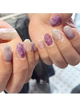 プリュネ(Prune)/紫陽花/パープル/インク