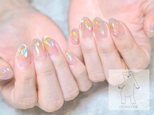 オトナネイル(otona nail)/チークマグネットフレンチネイル