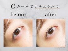 ルーム(room)/負担が少ないまつ毛パーマです♪