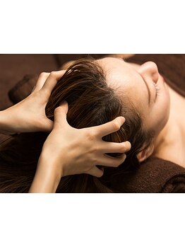 ヘッドスパで癒されたい