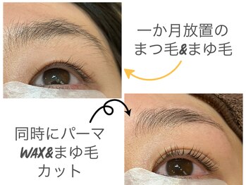 マックス(MAX)/まつ毛パーマ&眉毛パーマ