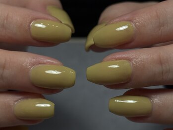 アロンネイル(A’arone nail)/ピスタチオワンカラー