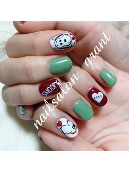 グラント(NAIL SALON&SCHOOL grant)/キャラクタネイル