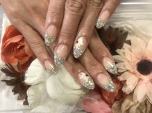 オフトゥール アトリエ カオ キャンアイドレッシー 鶴見店(ofuturo kao)/スワロスキーフレンチ♪