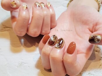 ラジュルネ(nail&eyelash La journee)/アシンメトリーニュアンス　*92
