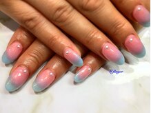 ジー フィンガー 千葉店(G)/春色☆グラデーション