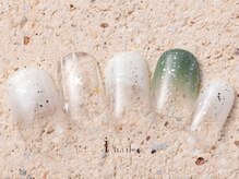 アイネイルズ 町田店(I nails)/クリスマス星グラデ7980円