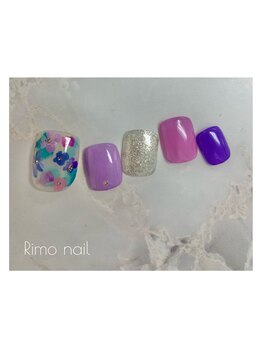 リモネイル(Rimo nail)/春先取りフットネイル