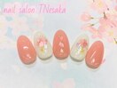 春限定♪桜デザイン6600円コース