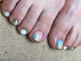 【フット定額】カラフルネイル